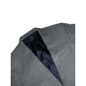 J.Crew Jacket Mens Long 42 L Gray LUDLOW TOLLEGNO 1900 Wool Blazer Sport Coat